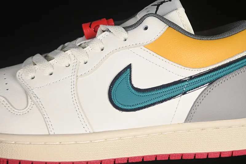 All categories Air Jordan Jordan series basketball shoes Air Jordan 1 Low Air Jordan 1 Low AJ1 Joe 1 mandarin duck hook low-top cultural and leisure sports sneakers HV4511-133